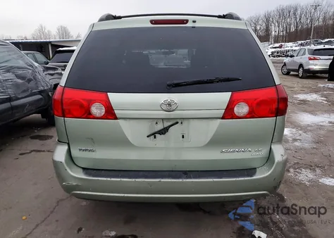 2007 Toyota Sienna Le from USA, damaged, VIN 5TDBK23C67S007451